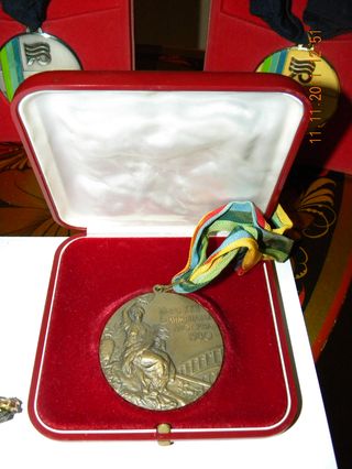 Бронзовая медаль Олимпиады-80
